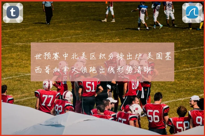 世预赛中北美区积分榜出炉 美国墨西哥加拿大领跑出线形势清晰